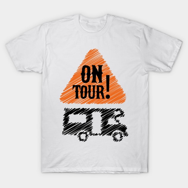 ON TOUR! T-Shirt by nektarinchen